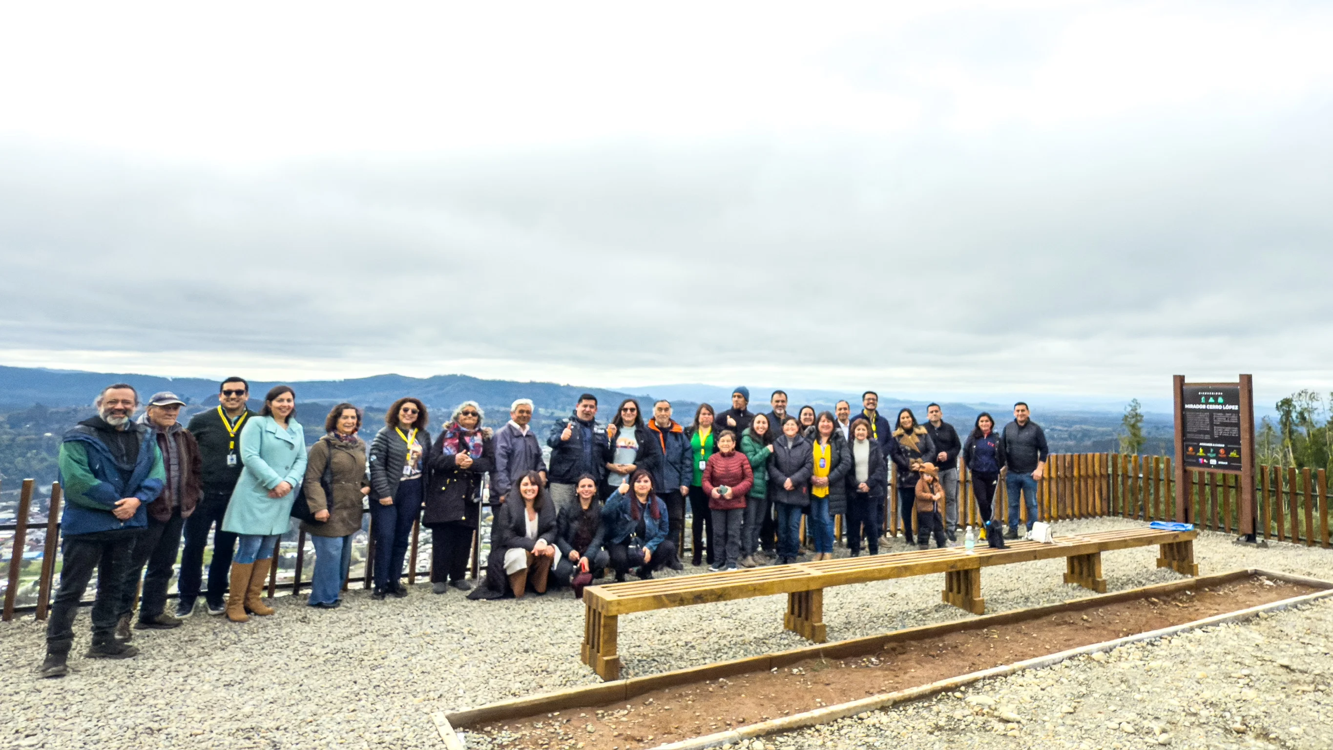 Mirador Cerro López de la empresa Arauco