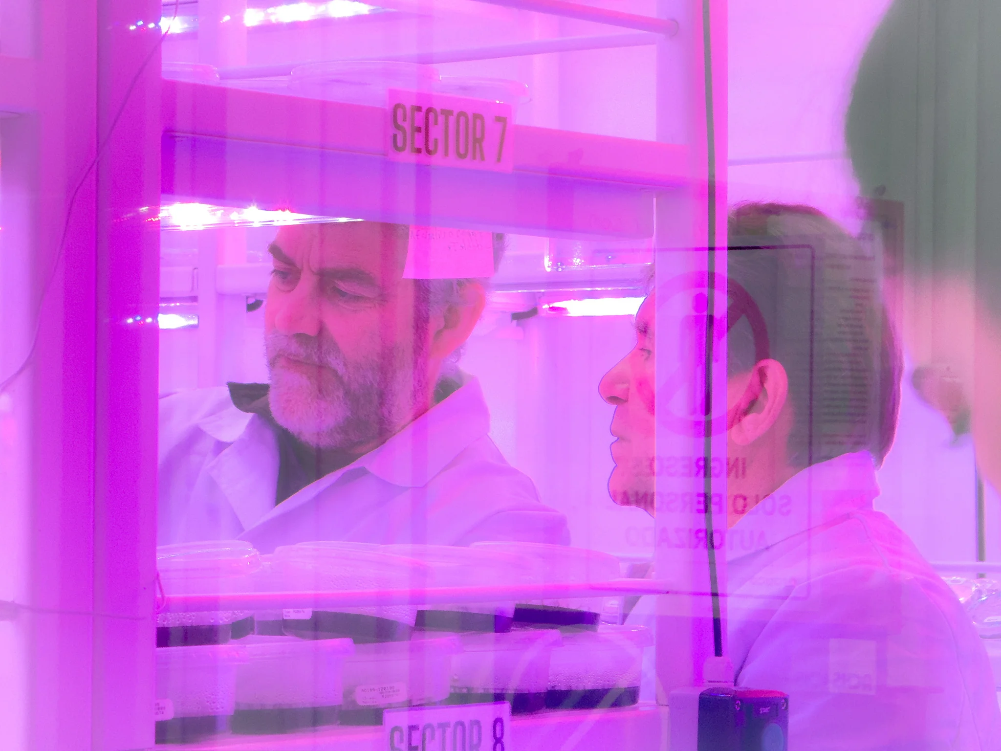Visita de Felipe Braun al centro de investigación Bioforest de la empresa Arauco